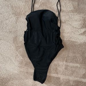 One piece bathing suit